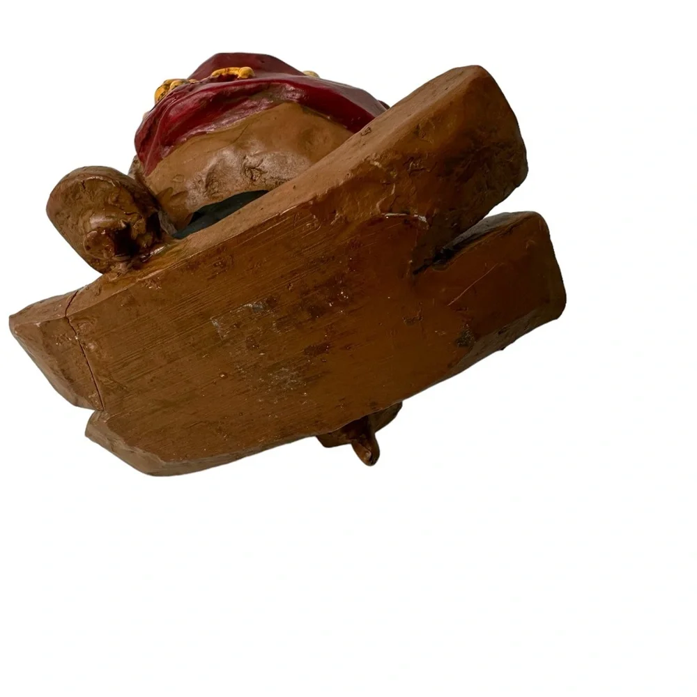 Lefever Vintage Santa on Ski